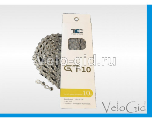 Велосипедная цепь TEC CT10